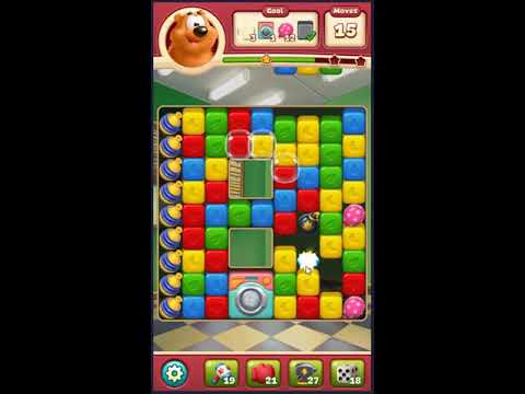 Toon Blast Level 1924 - NO BOOSTERS 🐻🐺🐱 | SKILLGAMING ✔️