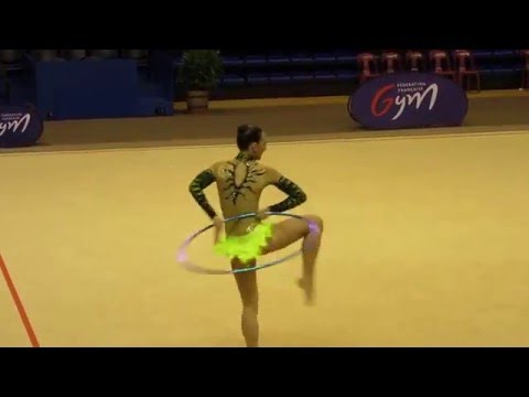Canelle Coppin  Cerceau championnats de France Besançon 2016