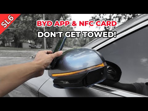 SL6 - BYD App and NFC Card