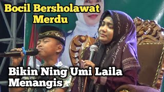 Download lagu BOCIL BERSHOLAWAT SUARA MERDU, BIKIN NING UMI LAILA MENANGIS. mp3