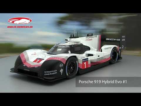 Ixo 1:18 Porsche 919 Hybrid Evo #1 Record lap Spa Tribute Ixo 1:18 Porsche 919 Hybrid Evo #1 Record lap Spa Tribute
