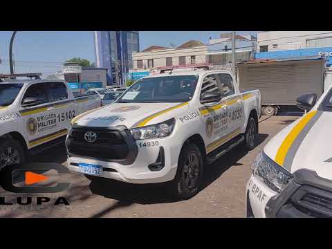 Abertura da Operação Papai Noel 2025 em Santa Rosa com entregas de novas viaturas semiblindadas.