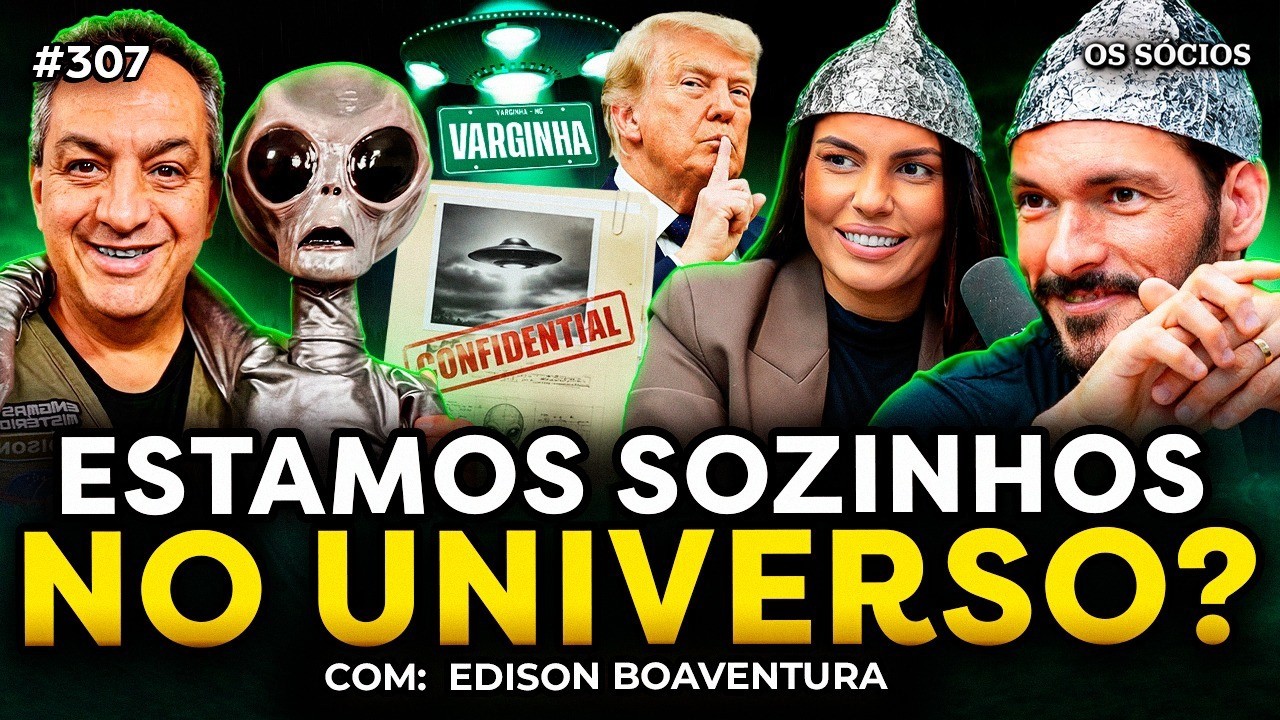 EXISTE VIDA FORA DA TERRA? (com Edison Boaventura) | Os Sócios 307