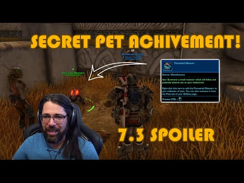 7.3 secret pet achievement guide - A very tiny Mawvorr