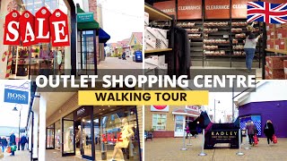 Shopping Tour at One of The BEST SHOPPING OUTLETS in the UK 🇬🇧 | Christmas Sale!! Shopping Vlog 4K