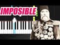 Plevne Marşı - Impossible - Piano tutorial by VN