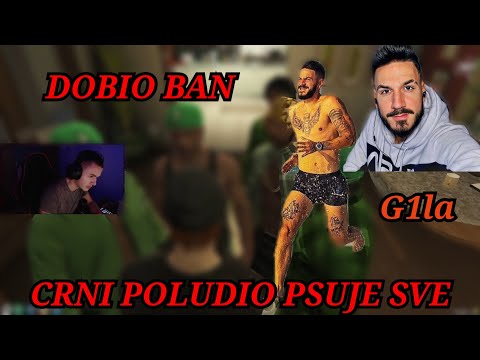 CRNI POLUDIO PSUJE I VRIJEĐA PA DOBIO BAN SA SERVERA ( lux27 ga banovao) *Panama RP*