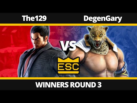 ESC 15 Winners Round 3 - The129 Vs. DegenGary - Tekken 7 Local Tournament