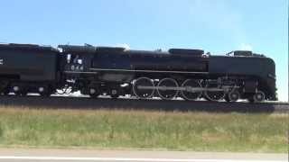 preview picture of video 'Union Pacific 844 South to Denver for Cheyenne Frontier Days Train Pt 2 of 7'