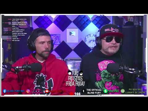 Blind Fury 'Walkin Dead' Freestyle (Last Freestyle from Fury Freestyles Ferda Friday)