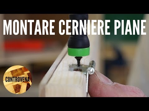 COME MONTARE CERNIERE PIANE PER ANTE | FAI DA TE