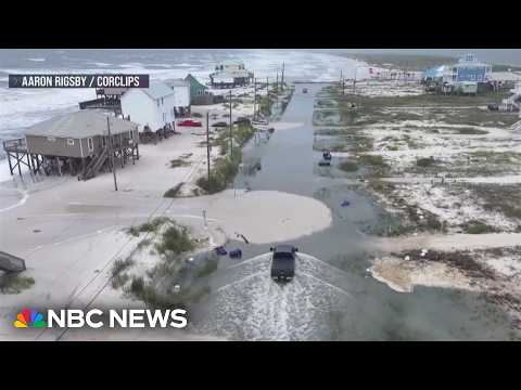 Tropical Storm Bertha makes landfall