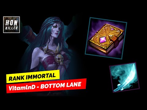 HoN Forsaken Archer GRIMOIRE OF POWER with GENJURO - BOTTOM LANE