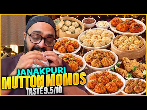 Swad Janakpuri C4e Market Ke Mutton Momos, Butter Chicken Roll & Dimsum Ka