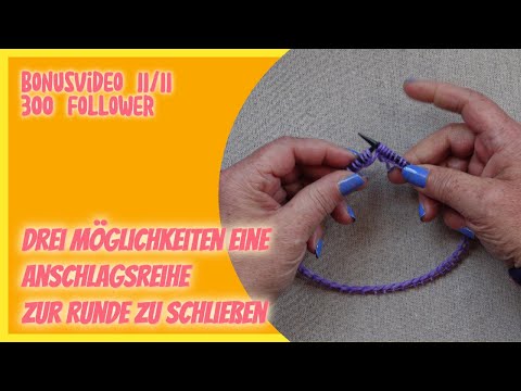 Maschen zur Runde schließen - 3 Möglichkeiten #closetoround #blackforestknitting