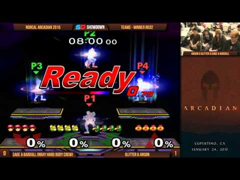 NorCal Arcadian 2015 - Teams - Winner Ro32: Sage & Bardull vs Glitter & Anson