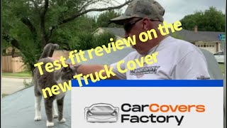 New Truck cover from Car Covers Factory #cover #carcoverfactory #c10 #truck