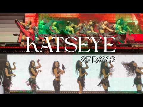 KATSEYE - Full Concert fancam at Beautiful Chaos Tour SF Day 2 12-06-25