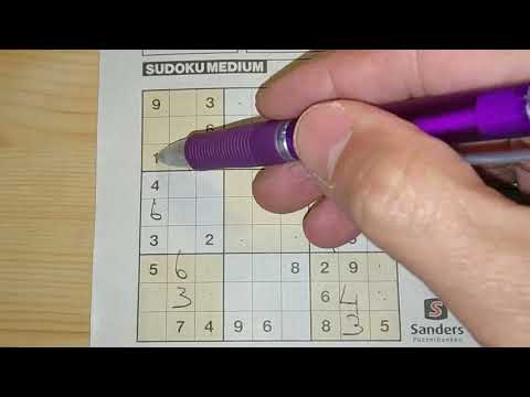 Make this Medium Sudoku puzzle in 12 minutes (with a PDF file) 04-20-2019