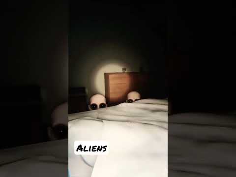 Aliens at my house. Momo challenge but Aliens this time. #scary #ghost #haunted #trendingshorts