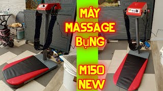 máy massage bụng đứng đầu đỏ M150new _ 0903579486