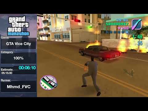 GTAMarathon 2022 - Grand Theft Auto: Vice City 100% by Mhmd_FVC