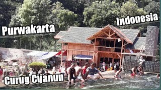 preview picture of video 'Taman Batu Cijanun ||Travel Vlog|| Bojong Sawit, Purwakarta Air sangat segar dan jernih'