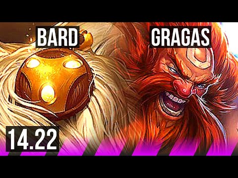 BARD & Ashe vs GRAGAS & Varus (SUP) | KR Diamond | 14.22