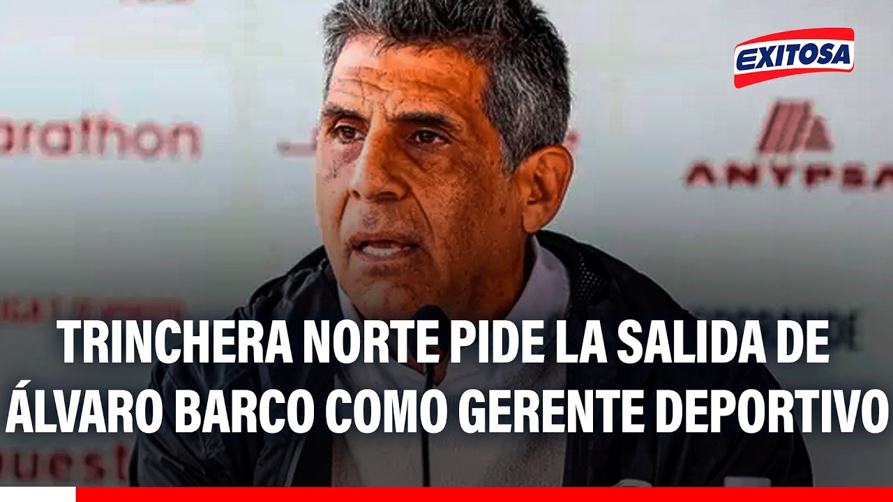 🔴🔵 Trinchera Norte exige que Álvaro Barco no continué como gerente deportivo de la ‘U’