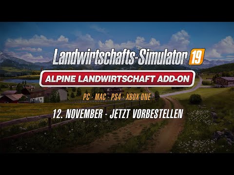 Landwirtschafts-Simulator 19 – Alpine Landwirtschaft Add-On: Farm the Mountaintop-Trailer