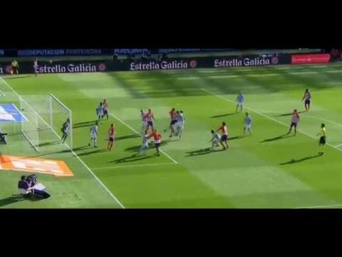 Kévin Gameiro Goal Celta Vego Vs Atlatico madrid 0-1  HD 22/10/2017