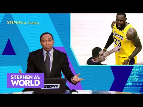 斯蒂芬-A：讓嘲笑勒布朗的老鷹隊球迷走進每一個NBA賽場!| 斯蒂芬-A的世界 (Stephen A: Let the Hawks fan who heckled LeBron into every NBA arena! | Stephen A's World)