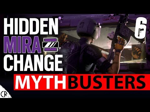 Testing Hidden Mira Change - Mira Trick 102 - Mythbusters - Tom Clancy's Rainbow Six Siege