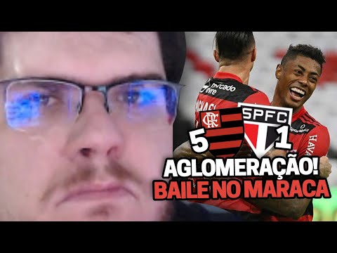 CASIMIRO REAGE A FLAMENGO 5X1 SÃO PAULO | Cortes do Casimito