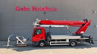 Grue mobile MAN TGL 7.190 Bocker AK 37 / 4000 Basket + Forks | Image 4 - Machineryline
