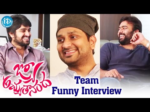 Jo Atchyuthananda Movie Team Funny Interview || Nara Rohith, Naga Shaurya, Avasarala Srinivas