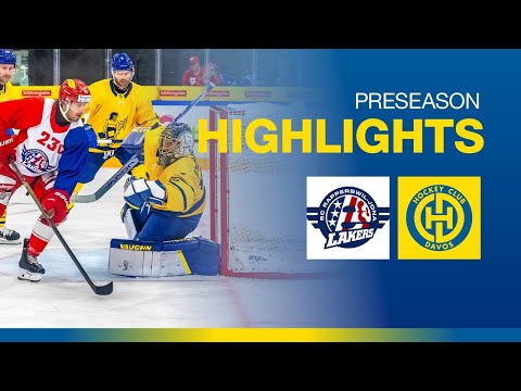 Highlights | SC Rapperswil-Jona Lakers vs. HCD 3:4 (OT) | Preseason 2025