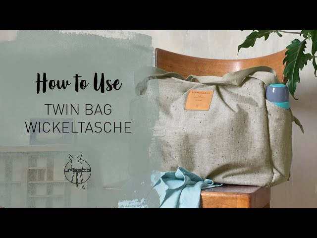 Video Teaser für Zwillingswickeltasche | Twin Bag | How to Use | LÄSSIG