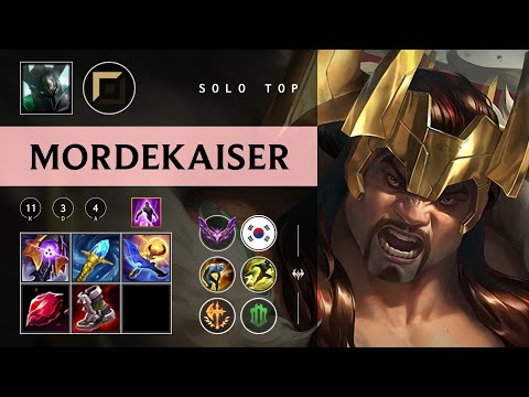 Mordekaiser Top vs Volibear - KR Master Patch 26.02