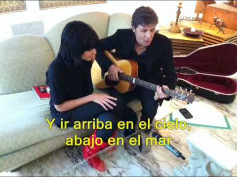 Fino in fondo - ESPAÑOL! Luca Barbarossa e Raquel Del Rosario (Sanremo 2011)