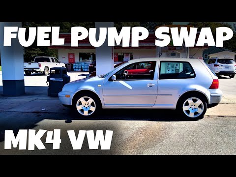 MK4 GOLF | fuel pump install and tail light swap