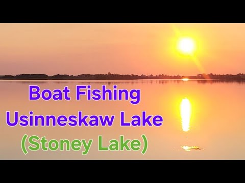Video Thumbnail for Boat Fishing Usinneskaw Lake (Stoney Lake)