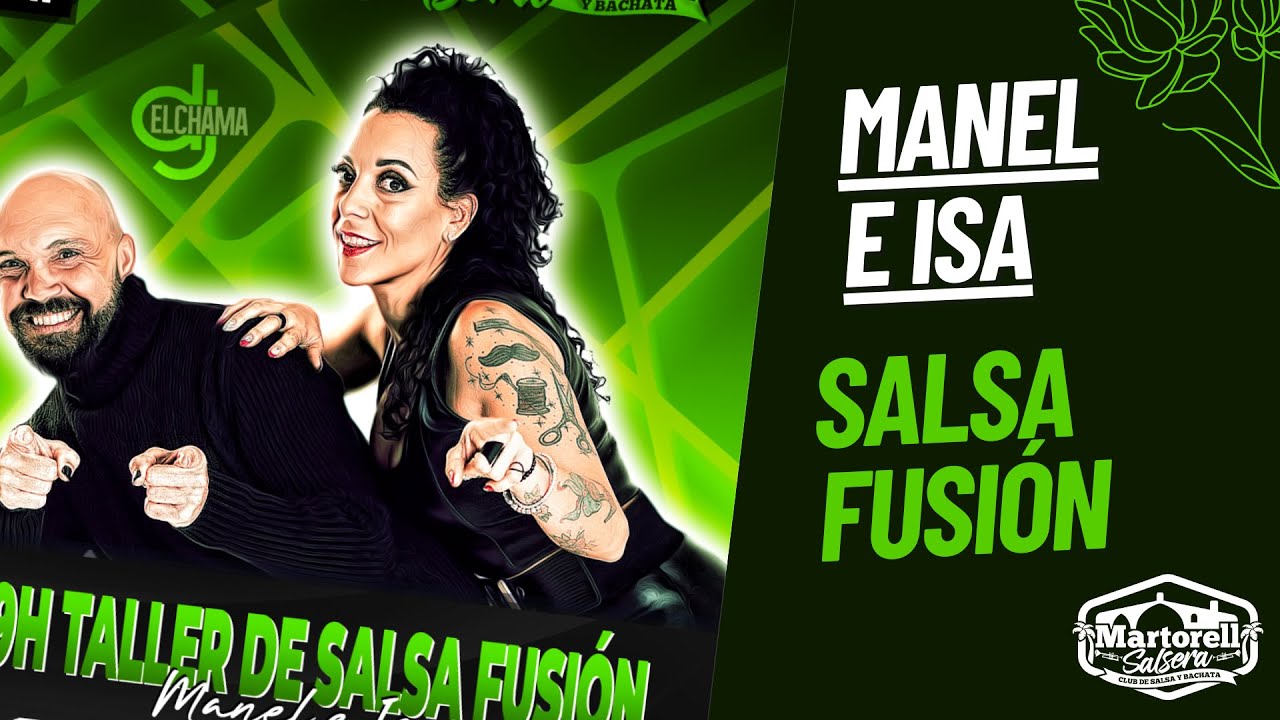 🎥Clases de Salsa Fusión - 👫Manel e Isa - 🏠Martorell Salsera