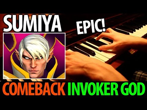 Sumiya [Invoker] Perfect Combo Epic Comeback► Invoker GOD- Dota2 7.04