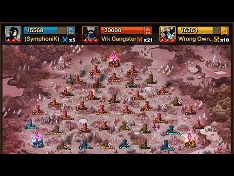 High G3 Siege War! (SymphoniK) vs Vrk Gangster vs Wrong Owners - Summoners War