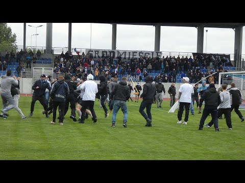 PL: Włocłavia Włocławek - Legia Chełmża [Zajście]. 2019-05-12