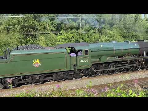 4K 60 FPS LMS Royal Scot Class 6100 Wigan 15th August 2020 Steam Train