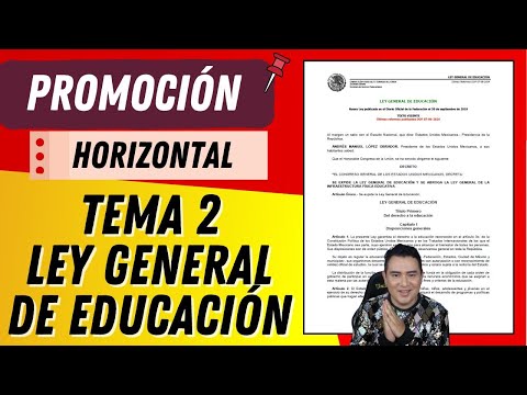 LEY GENERAL DE EDUCACIÓN