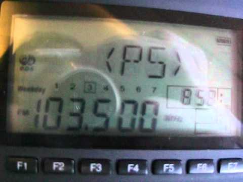 FM DX in Airplane - 103.5 FM RPR 1 - Cologne, Germany (3)