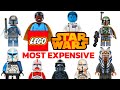 Top 20 Most Expensive Lego Star Wars Minifigures! (2022)